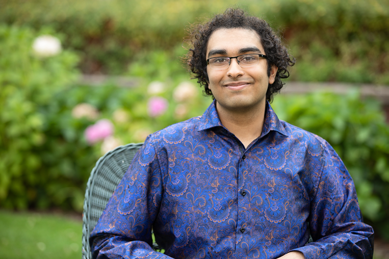 Suraj Kulkarni, recipient of the 2021 Outstanding Emerging Philanthropist